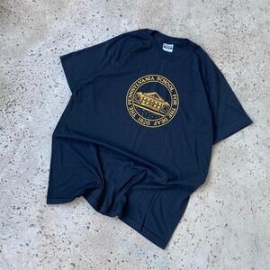 Vintage 90s Pennsylvania School For The Blind 1820 Hanes Shirt Size XL